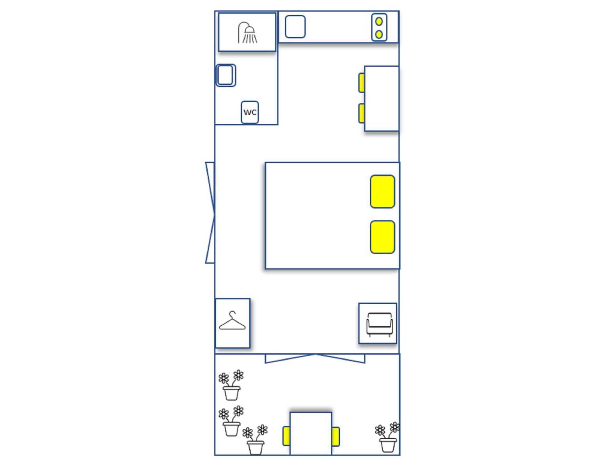 Apartments Garden House Подгора Номер фото