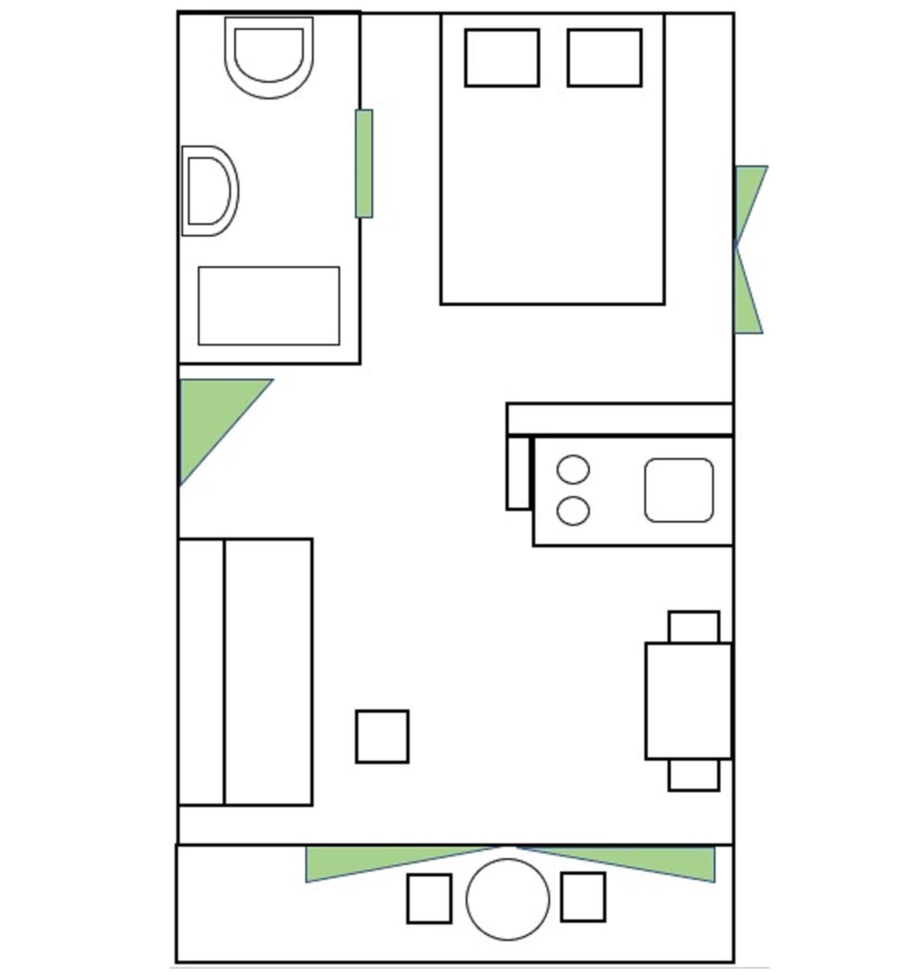 Apartments Garden House Подгора Номер фото